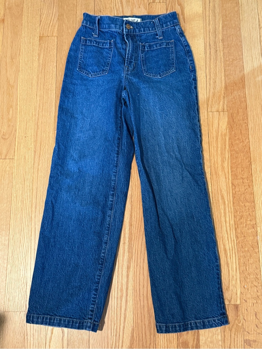 Madewell sailor jeans